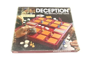 Deception #2501 Vintage 1975 SEALED CONTENTS Memory Poker Game NEW - Picture 1 of 12
