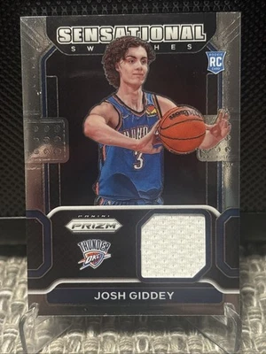 2021-22 Panini Prizm - Sensational Swatches Josh Giddey #SW-JGD (MEM, RC) - Image 1 of 2