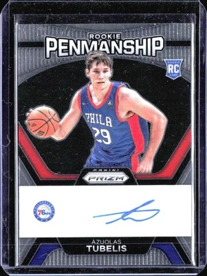 2023-24 Panini Prizm *Azuolas Tubelis **Card #RP-TUB** AUTO - Image 1 of 2