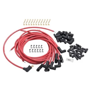 Edelbrock 22711 Ultra-Spark 50 Universal Wire Set 90 Degree Angle Boots 50 ohm R - Picture 1 of 3