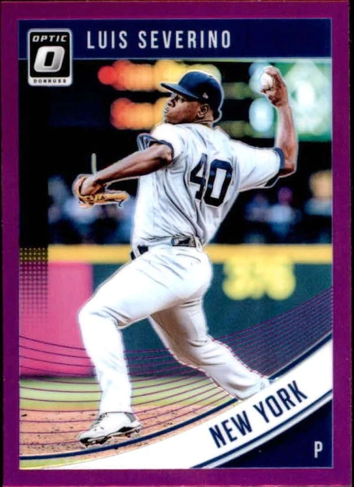 2018 Donruss Optic Purple (Panini) MLBPA Baseball Parallel Cards Pick From List - Image 1 of 1