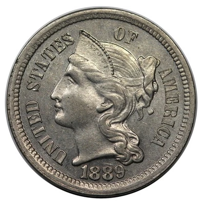 1889 3 Cent Nickel - Image 1 of 2