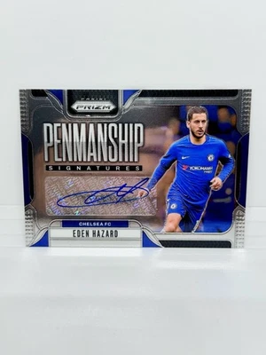 2024-25 Panini Prizm Premier League EDEN HAZARD Penmanship Auto Chelsea - Image 1 of 2