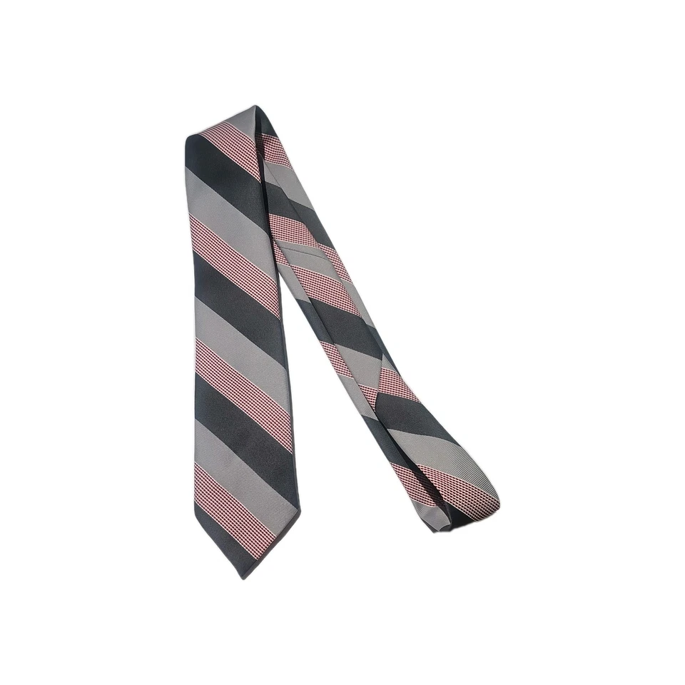 VTG Rich's Exclusive Neckwear Mens  grey,red  Made USA  3"X56" - Изображение 1 из 4