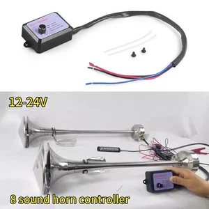 Pro Music Rapid Horn Relay 12V-24V 8Tones For Motorcycle Car Marine Boat Truck - Bild 1 von 8