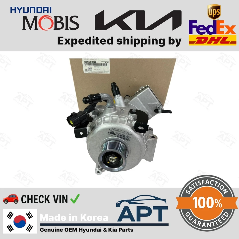 Alternator OEM Hybrid 373902G920 for Hyundai Sonata KIA Optima 2011-2015 - Image 1 of 1