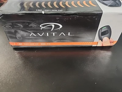 Avital 1-Way Remote Ingobernable Start Keyless Entry Model 4113 New Open Box!!! - Image 1 of 4