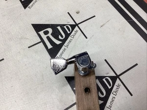 70’s Gibson Schaller Tuner Tuning Tulip Key Germany Treble Side Chrome - Picture 1 of 2