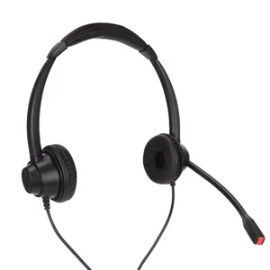 Call Center Headset Noise Cancelling Multipurpose 3.5mm On Ear Headphones Fo Hot - Zdjęcie 1 z 23