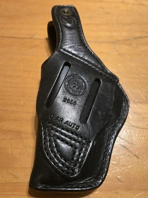 Galco Gun leather Belt Holster LG FR AUTO 2050 Black - Image 1 of 4