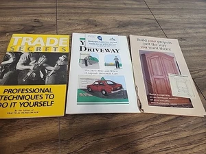 Vintage Trade Secrets And Driveway Care Manuals - Picture 1 of 4