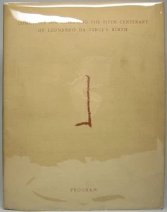 Celebration of the Fifth Century of Leonardo da Vinci's Birth Program April 1st - Imagen 1 de 1