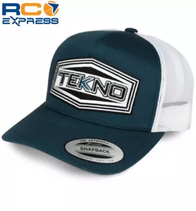Tekno RC Patch Trucker Hat (round bill mesh back adjustable s-TKRHAT11R - Picture 1 of 2