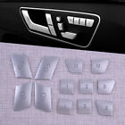 Door Lock & Seat Memory Button Cover Fit For Mercedes Benz A B C E Class Cla Gla