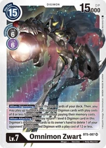 Omnimon Zwart - BT5-087 NM - Digimon TCG - Picture 1 of 1