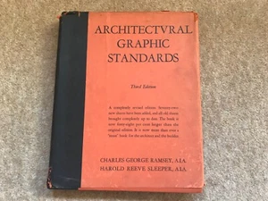 Architectural Graphic Standards Third Edition 1946 Charles Ramsey Harold Sleeper - Picture 1 of 10