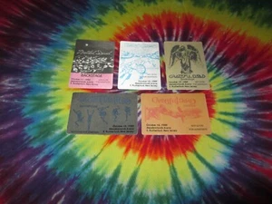 GRATEFUL DEAD BACKSTAGE PASS MEADOWLANDS ARENA NEW JERSEY 10/11+12+13+15+16/1989 - Picture 1 of 7