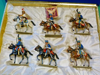 Soldats LUCOTTE - Prmier empire : Hussards de Varsovie - Drapeau à restaurer. - Photo 1/4