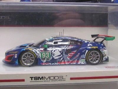 TSM / 2017 WATKINS GLEN - ACURA NSX GT3 #93- 1/43 SCALE MODEL CAR  TSM430385 - Image 1 of 4