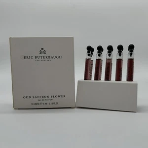 ERIC BUTERBAUGH OUD SAFFRON FLOWER EDP 4ML/0.13FL.OZ NWOB 1 Sample! Not 10 - Picture 1 of 2