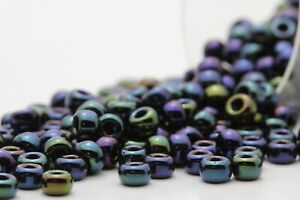 Miyuki Round Rocailles 8/0 Seed Beads - 15grs Bag Various colors - PS44