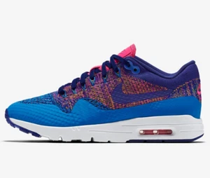 Women's Nike Air Max 1 Ultra Flyknit- 5.5 - 843387-400 Multicolor Blue White OG - Picture 1 of 5