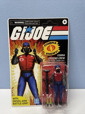 G.I. Figura junta tórica Joe Skystriker Cobra Ground Pit Crew 2023 haslab Foto 1 de 4