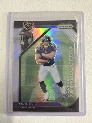 2018 Panini Prizm Rookie Introduction Hayden Hurst #RI-8 Rookie RC Panthers - Image 1 of 2