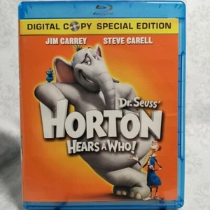 Dr. Seuss Horton Hears A Who Blu-Ray + DVD Widescreen SWB Combined Shipping - Picture 1 of 4