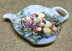 Tea Bag Holder Paula Scaletta Melamine Floral - made in Italy - Picture 1 of 4