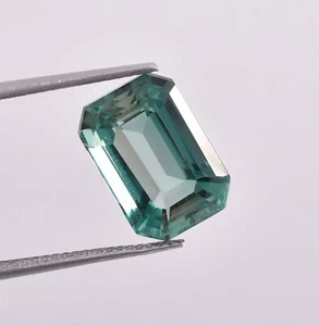 Natural Indicolite Blue Green Tourmaline 6.05 Ct Loose Gemstone (GIT) Certified - Picture 1 of 6