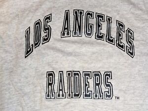 Vintage NWOT 1988 Russel Athletic LA Los Angeles Raiders NFL Single Stitch Shirt