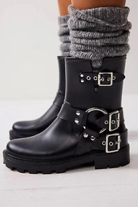 BOTA DE LLUVIA JEFFREY CAMPBELL CONTROLLER NUEVA NEGRA TALLA 10 - Imagen 1 de 7