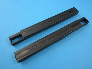 Dell Latitude E6540 E6330 Gummi Leisten HDD Gummidichtung 7mm Rubber Rail L+ R - Picture 1 of 4
