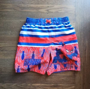 Spiderman Swim Trunks Boys Size 7  Marvel EUC - Picture 1 of 4