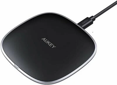 AUKEY Wireless Charger Qi Certified, Fast Wireless Charging Pad with 10W, 7.5W a - Image 1 of 4