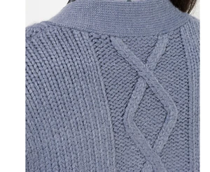 STEFFEN SCHRAUT Cardigan mit Rautenstrick Gr. 36 - Bild 1 von 3