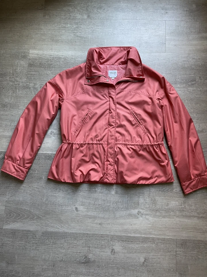 Armani Collezioni Womens Windbreaker Size 10 (46) - Image 1 of 4