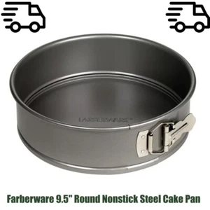 Farberware 9.5" Round Nonstick Steel Cake Pan - Picture 1 of 6