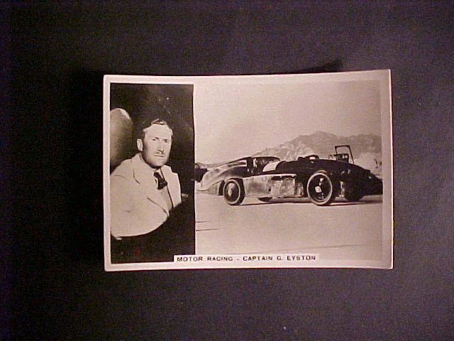 1935 J.A. PATTREIOUEX SPORTING EVENTS AND STARS #61 CAPTAIN G. EYSTON EX-MT - Image 1 of 1