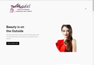 Profitable Modelagentur Website mit Benutzer-Abstimmungssystem - kostenloser Host & einfache Einrichtung - Bild 1 von 5