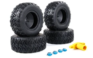 Kit de neumáticos de carretera 230*90 para 1/5 HPI LT Traxxas MAX-X RV KM 5B rc piezas de coche - Imagen 1 de 4