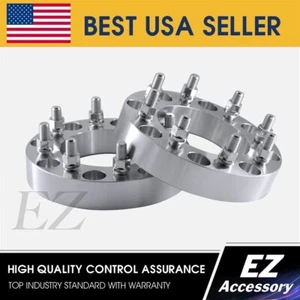 Wheel Adapters 8 Lug Dually 8x200 F350 Super Duty Spacers 2" - Picture 1 of 5
