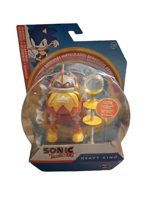 Sonic the Hedgehog Heavy King w/ Scepter  4" Action Figure By Jakks Pacific NEW - Image 1 of 3