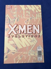 X-MEN EVOLUTIONS 1 One Shot HTF Newsstand Marvel 2011 V R Gallagher Jeff Powell