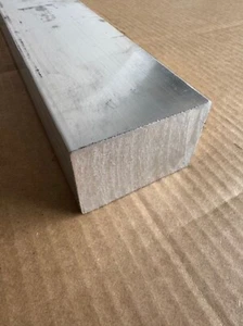 2" x 3" Aluminum Flat Bar x 60" Long, 6061-T6511 Solid Extruded Mill Stock, Bar - Picture 1 of 2