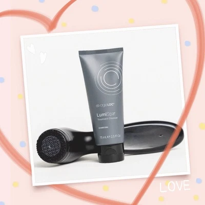 Special Edition Nuskin Black LumiSpa iO kit with a Charcoal Cleanser Set - Image 1 of 4