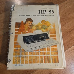 Vintage Original HP-85 Owners Manual and Programming guide - Picture 1 of 10