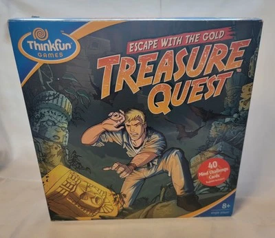 ESCAPE WITH THE GOLD TREASURE QUEST PUZZLE SHIFT GAME  THINKFUN Single Player - Image 1 of 4
