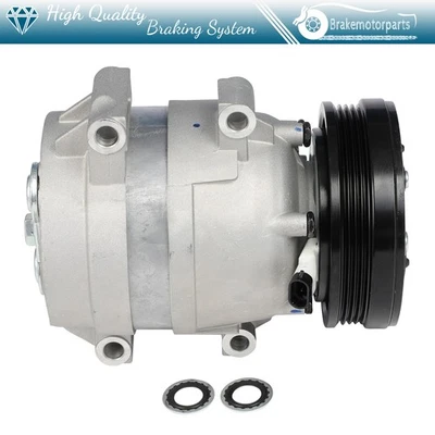 AC Compressor FITS Chevrolet Corvette 5.7L 1997 1998 1999 2000 - Image 1 of 4